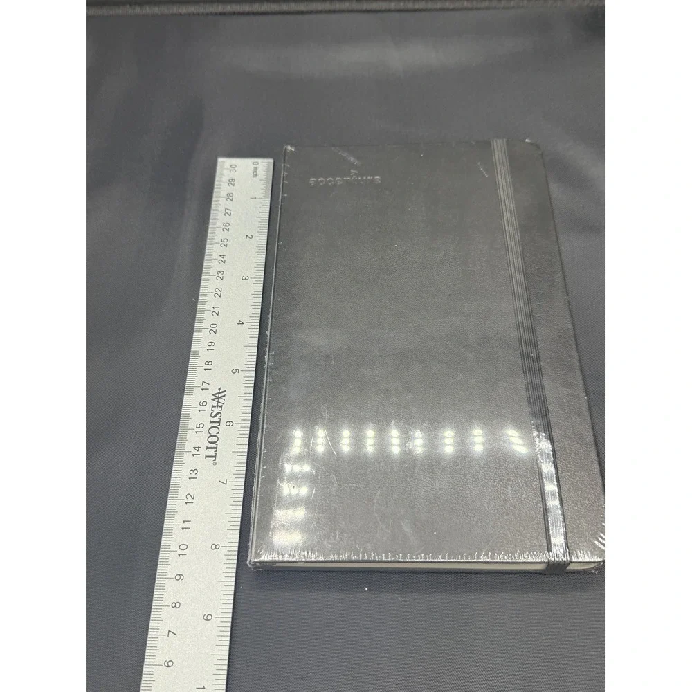 NWT MOLESKINE Notebook Unisex Black Accenture Logo Hardcover Large 5x8.25